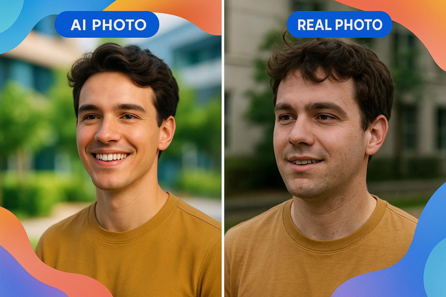 AI Photos vs. Real Photos: Match Rate Comparison