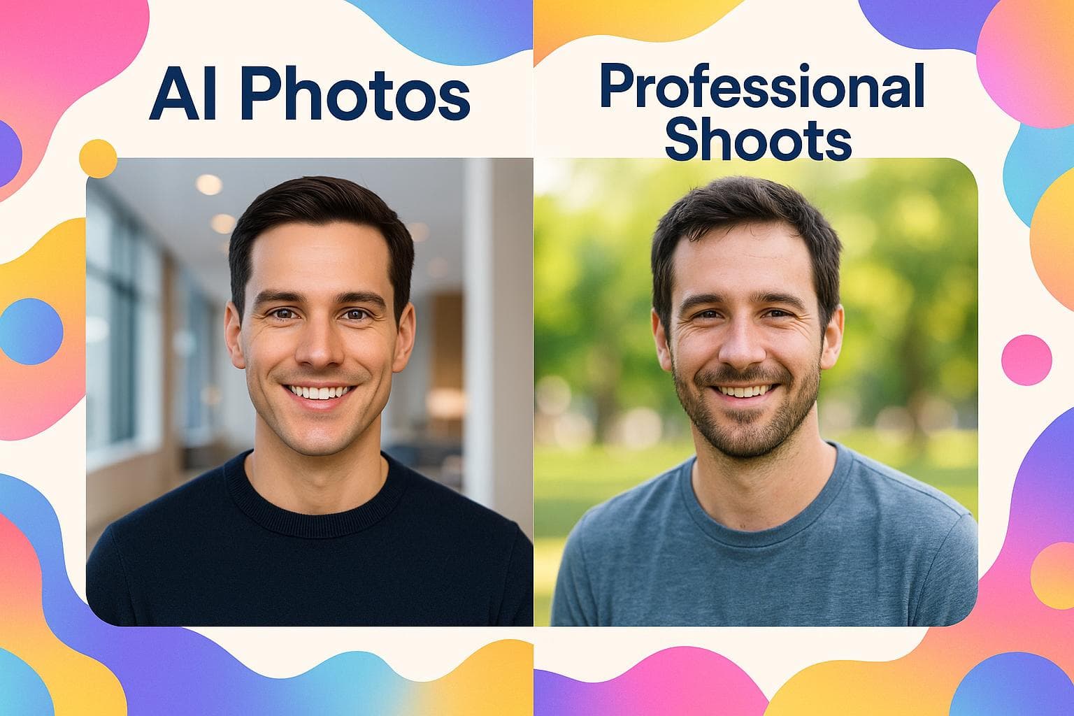 AI Photos vs Professional Shoots